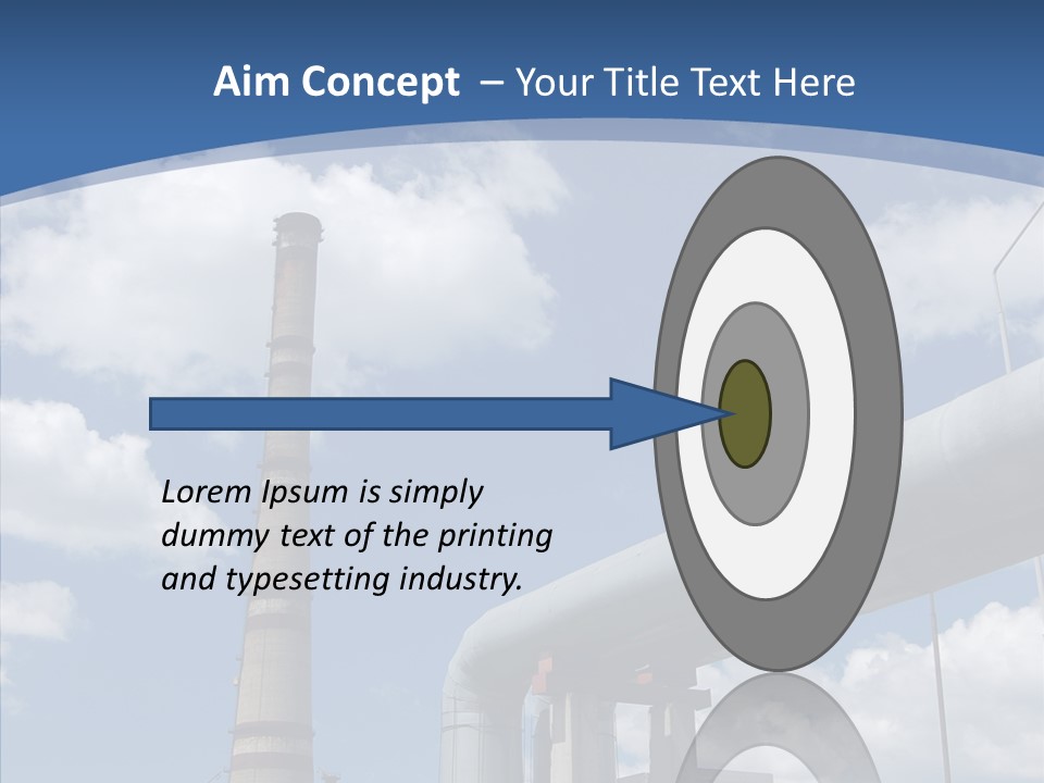 Carbon Cloud Reactor PowerPoint Template