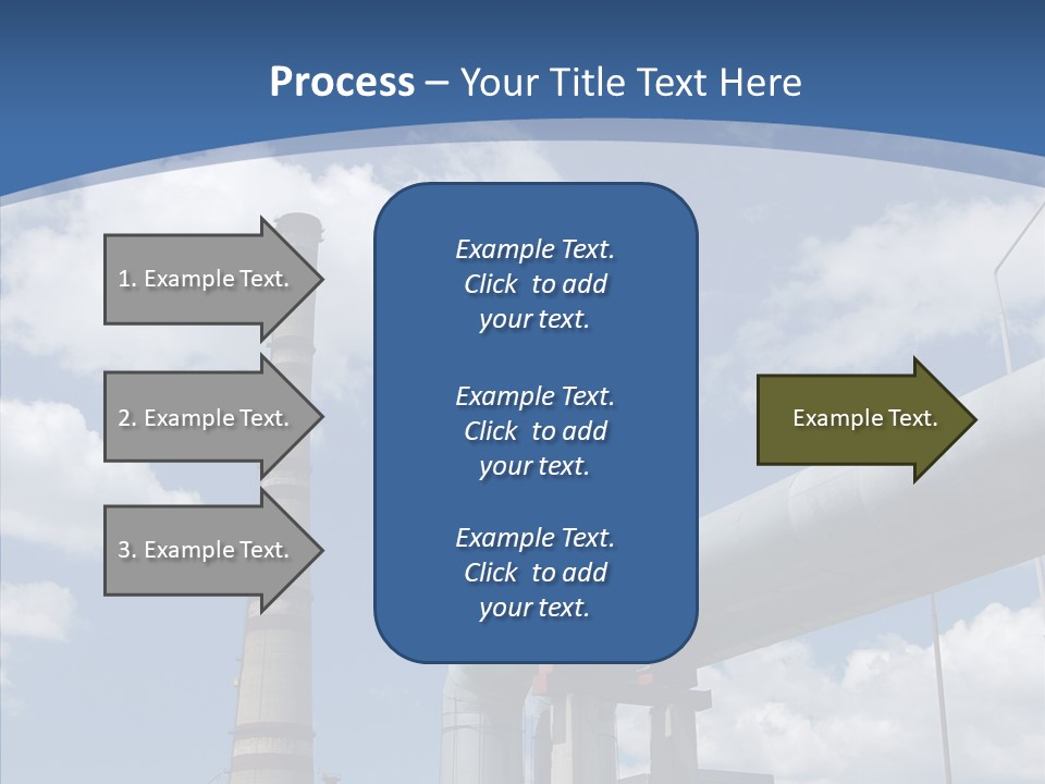 Carbon Cloud Reactor PowerPoint Template
