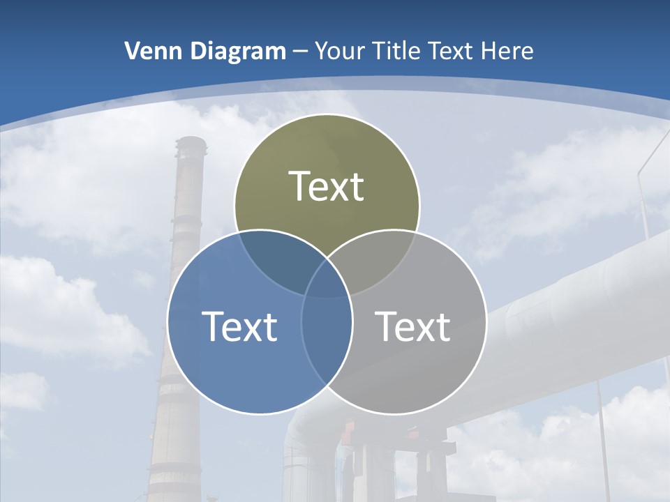 Carbon Cloud Reactor PowerPoint Template