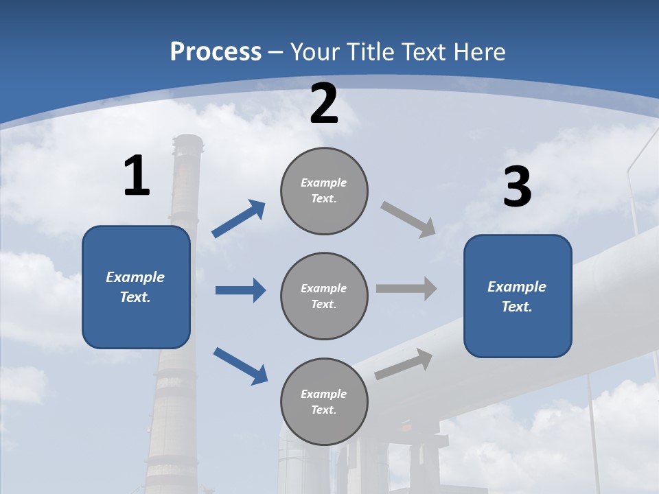 Carbon Cloud Reactor PowerPoint Template
