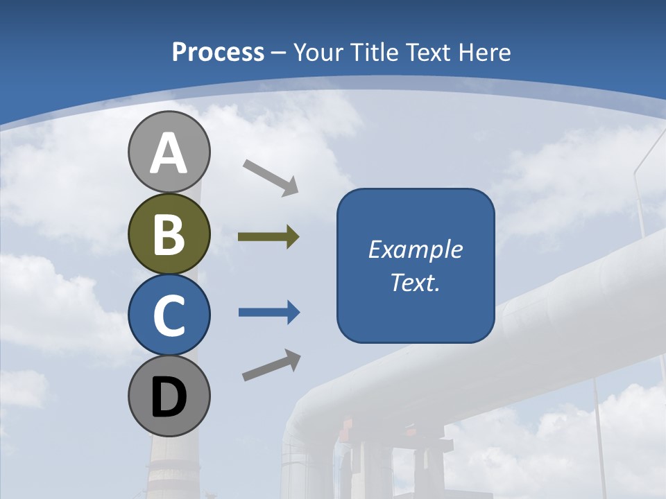 Carbon Cloud Reactor PowerPoint Template