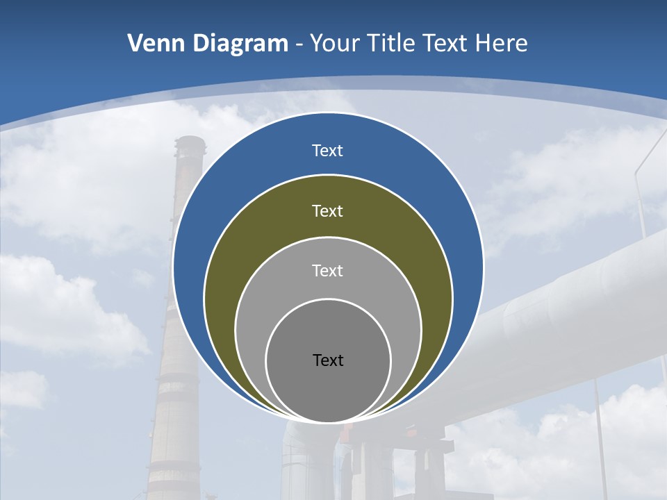 Carbon Cloud Reactor PowerPoint Template