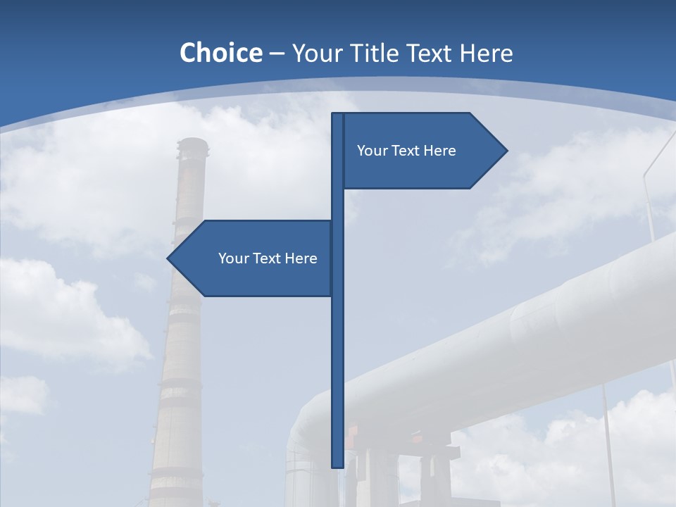 Carbon Cloud Reactor PowerPoint Template