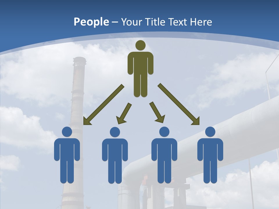 Carbon Cloud Reactor PowerPoint Template