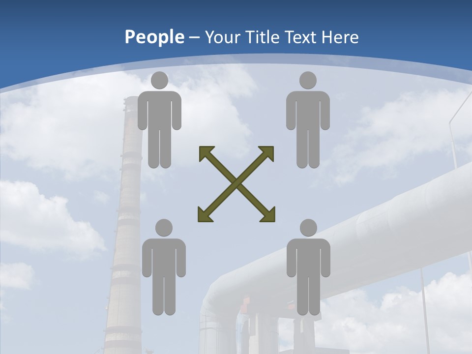 Carbon Cloud Reactor PowerPoint Template