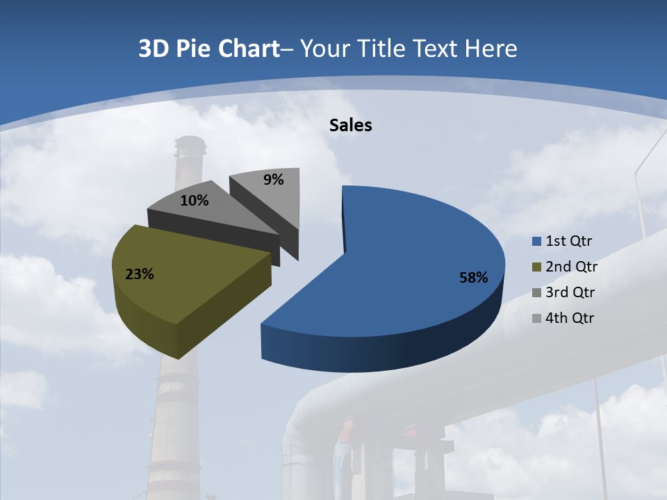 Carbon Cloud Reactor PowerPoint Template