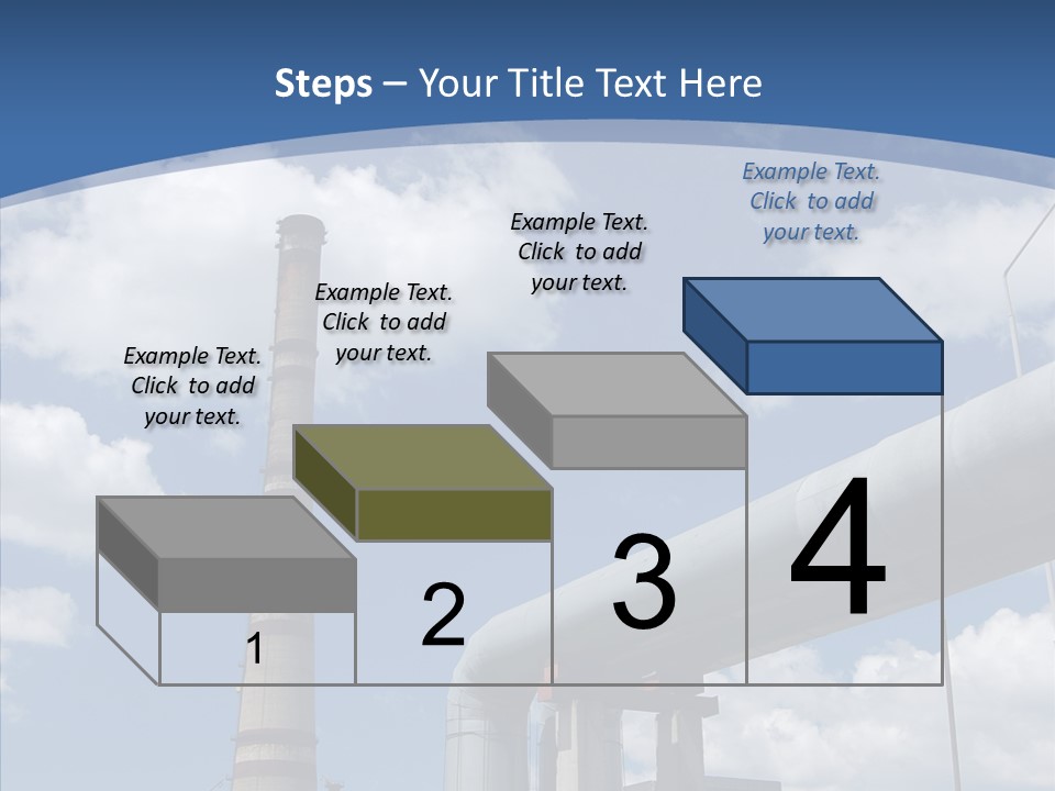 Carbon Cloud Reactor PowerPoint Template
