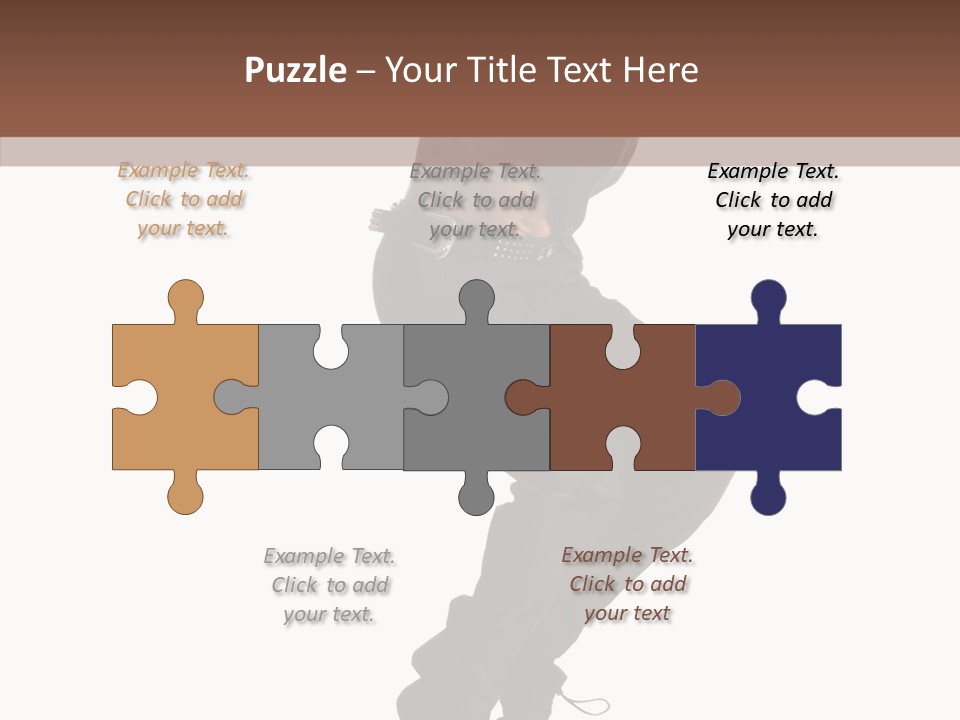 Action Fashion Suit PowerPoint Template