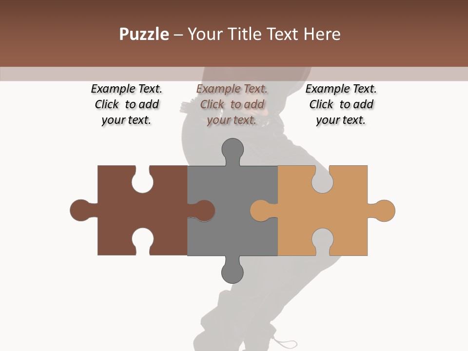 Action Fashion Suit PowerPoint Template