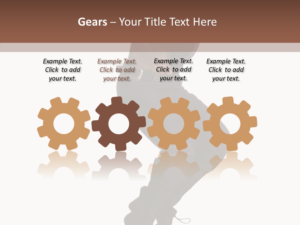 Action Fashion Suit PowerPoint Template