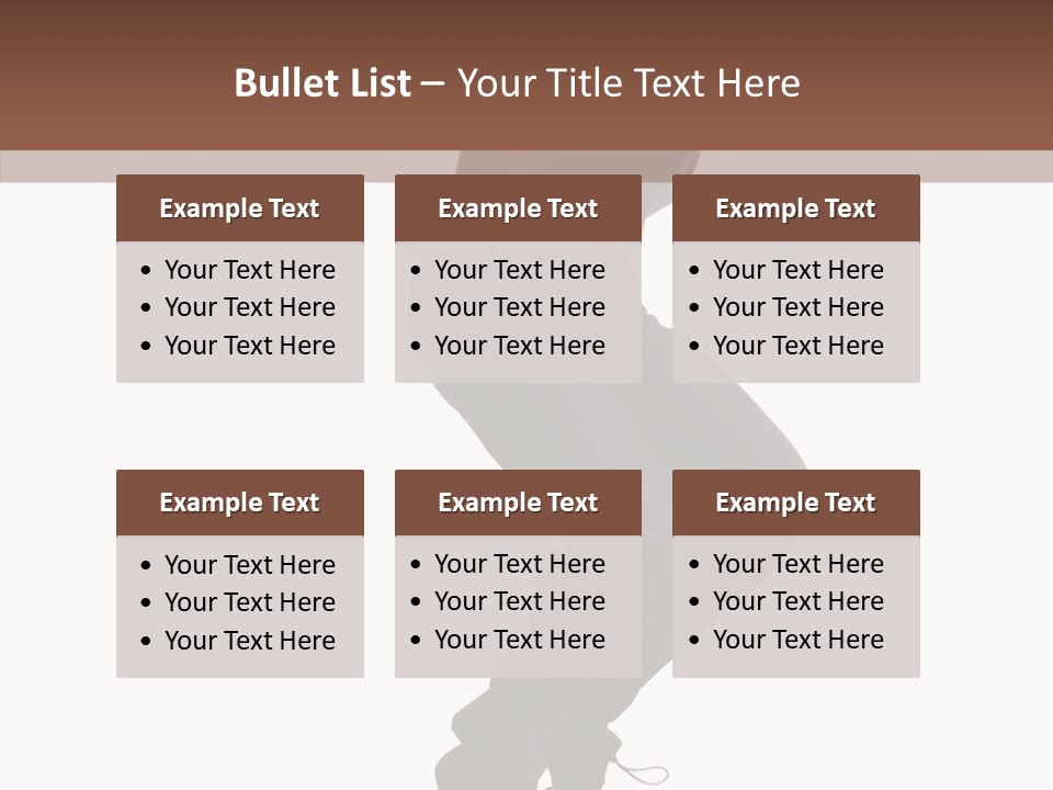 Action Fashion Suit PowerPoint Template