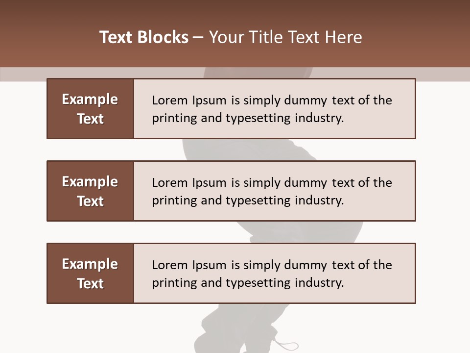 Action Fashion Suit PowerPoint Template