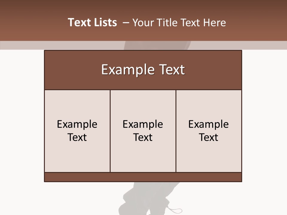 Action Fashion Suit PowerPoint Template