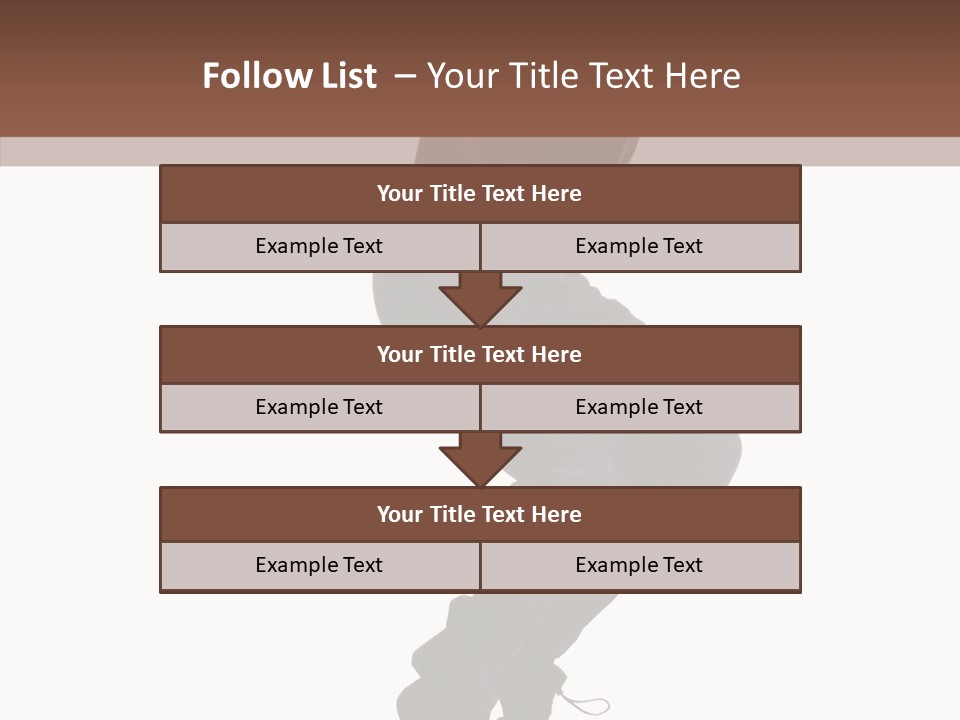 Action Fashion Suit PowerPoint Template