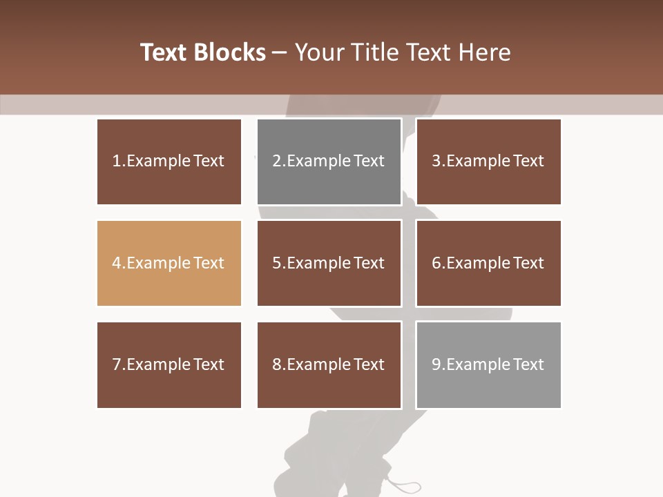 Action Fashion Suit PowerPoint Template