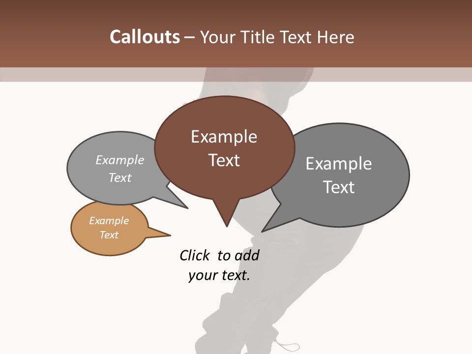 Action Fashion Suit PowerPoint Template