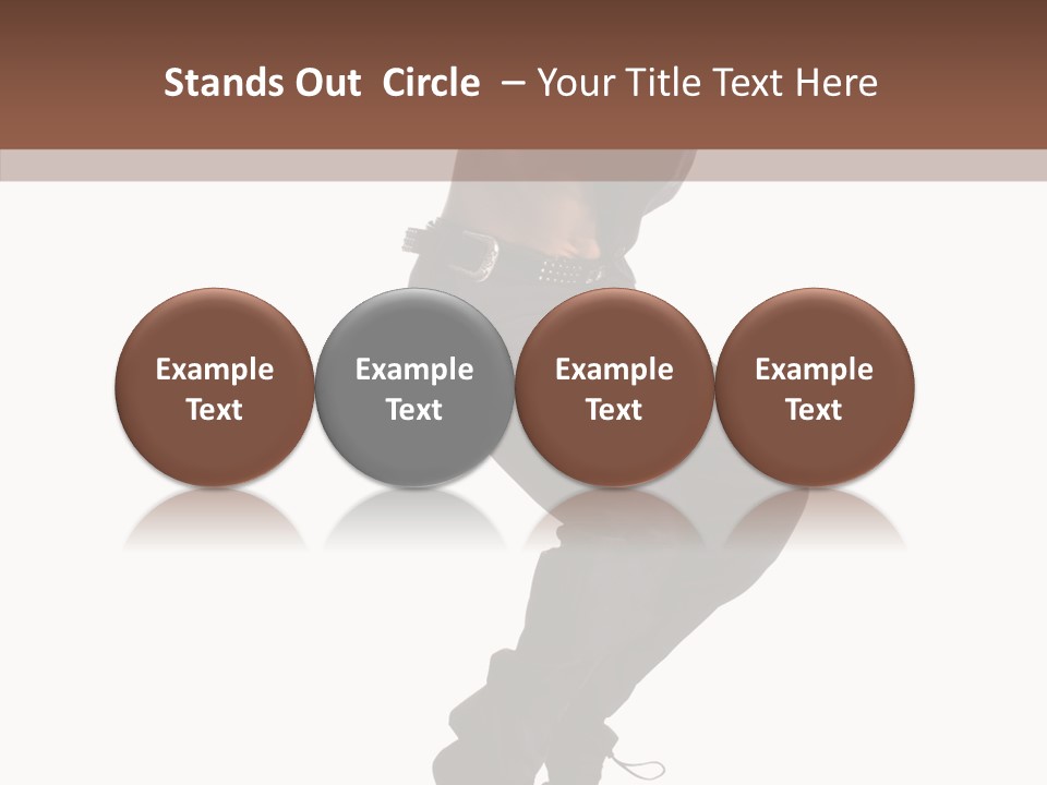 Action Fashion Suit PowerPoint Template