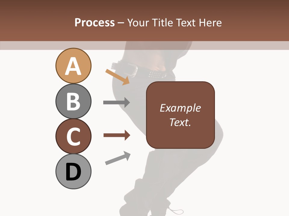 Action Fashion Suit PowerPoint Template