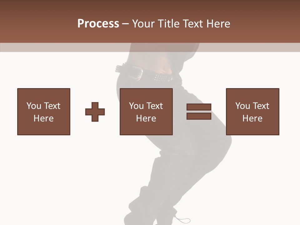 Action Fashion Suit PowerPoint Template