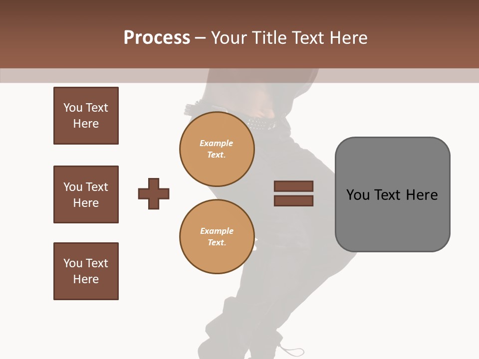Action Fashion Suit PowerPoint Template