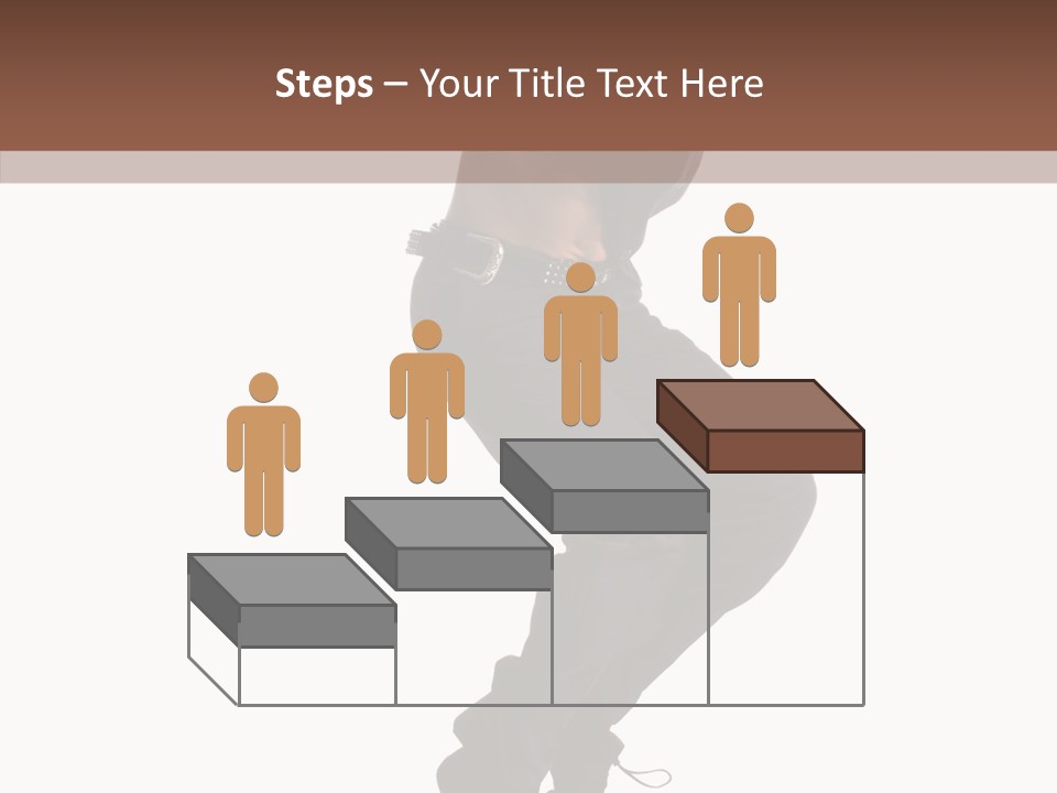 Action Fashion Suit PowerPoint Template