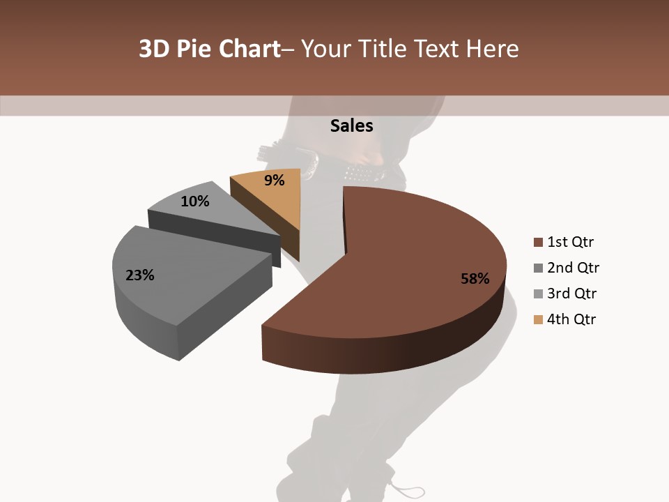 Action Fashion Suit PowerPoint Template