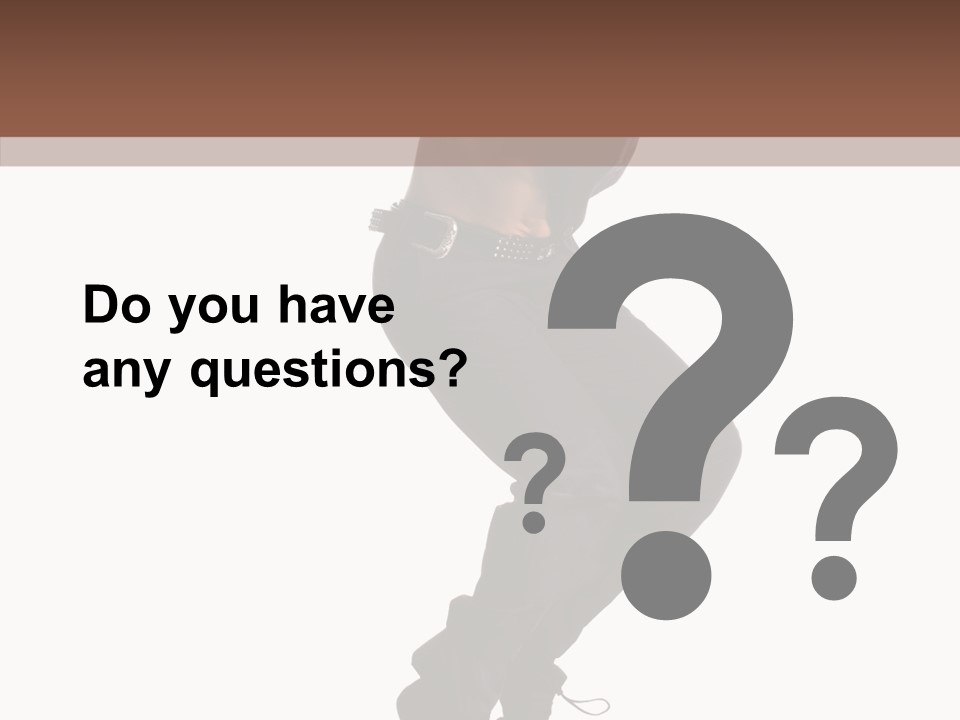 Action Fashion Suit PowerPoint Template