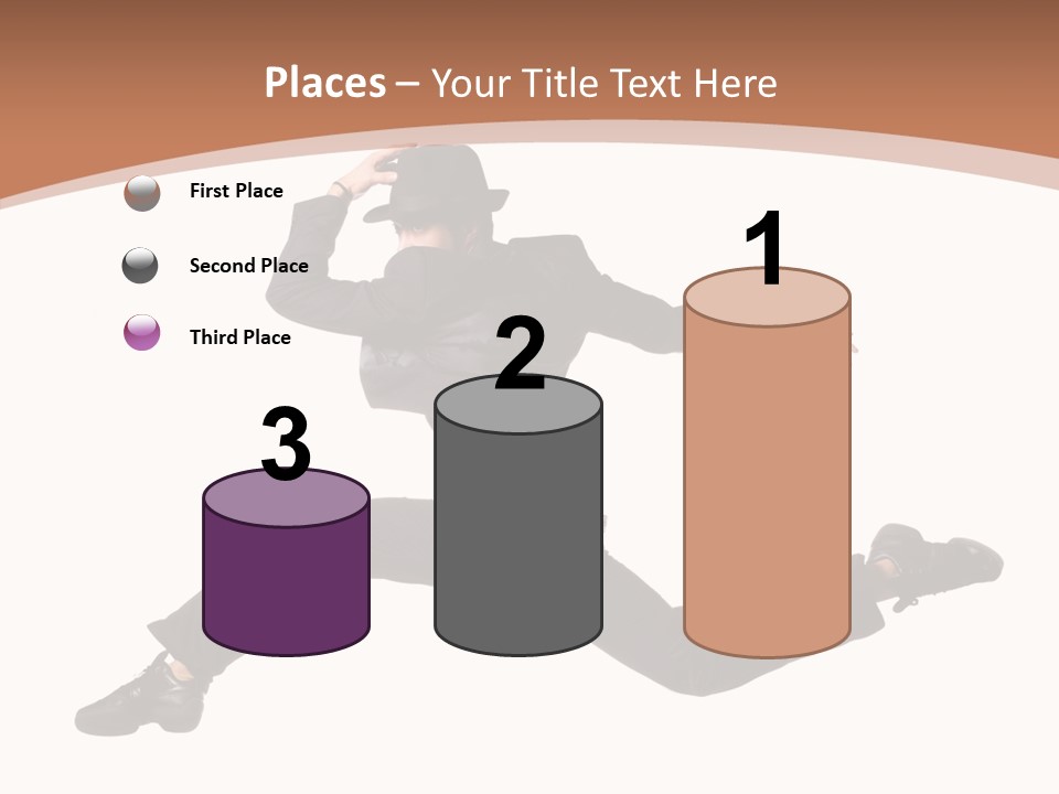 Dancer Macho Male PowerPoint Template