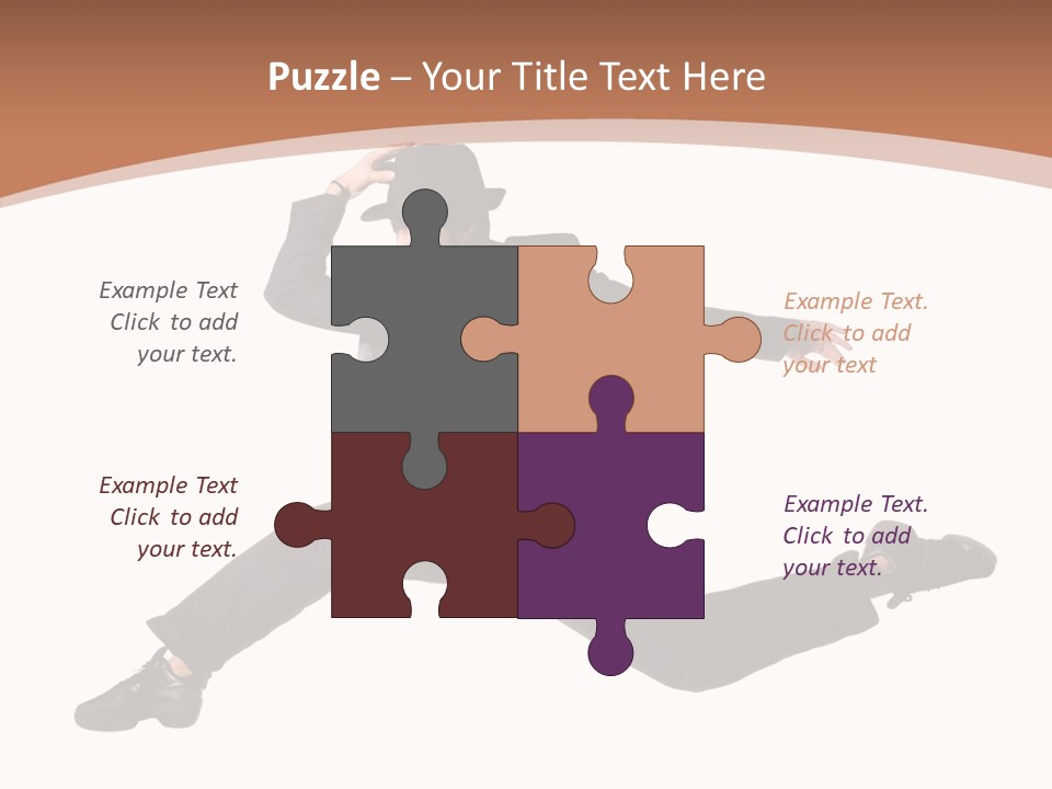 Dancer Macho Male PowerPoint Template