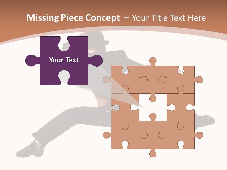 Dancer Macho Male PowerPoint Template