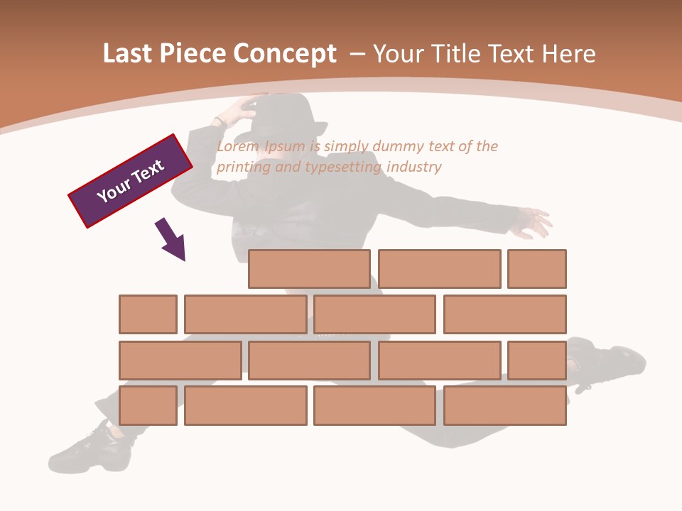 Dancer Macho Male PowerPoint Template