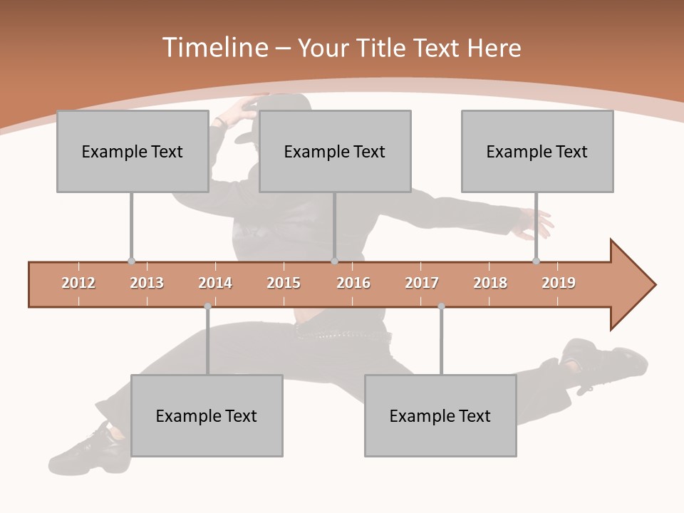 Dancer Macho Male PowerPoint Template