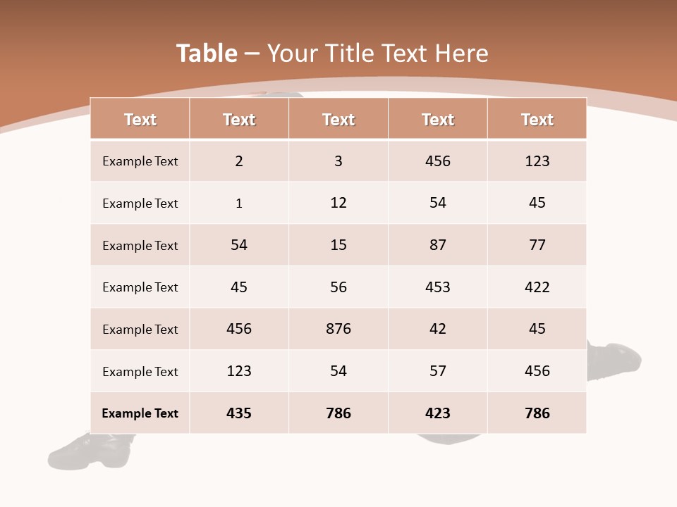 Dancer Macho Male PowerPoint Template