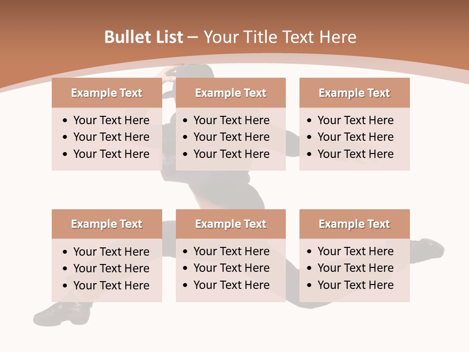 Dancer Macho Male PowerPoint Template