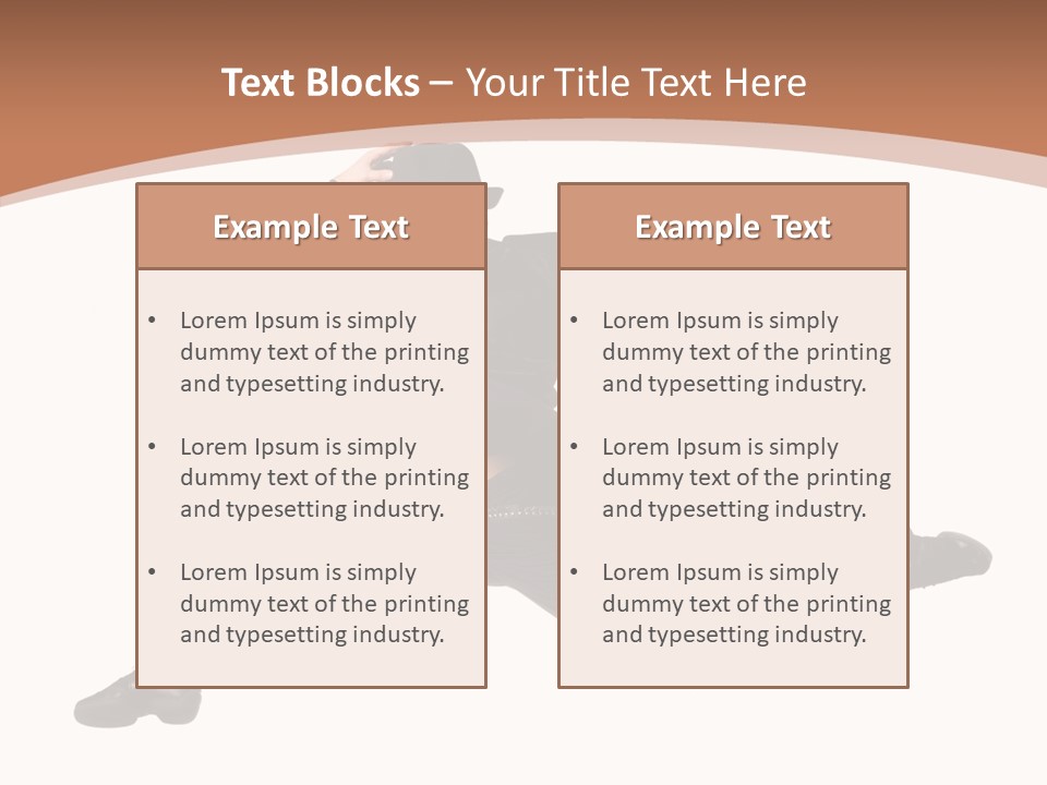 Dancer Macho Male PowerPoint Template