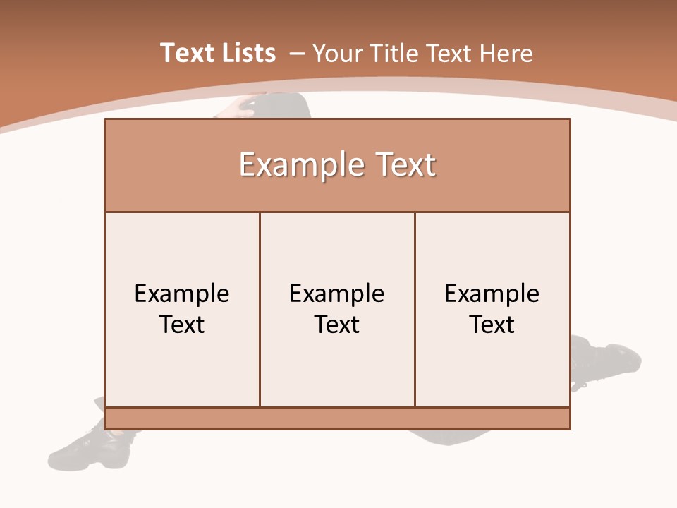 Dancer Macho Male PowerPoint Template
