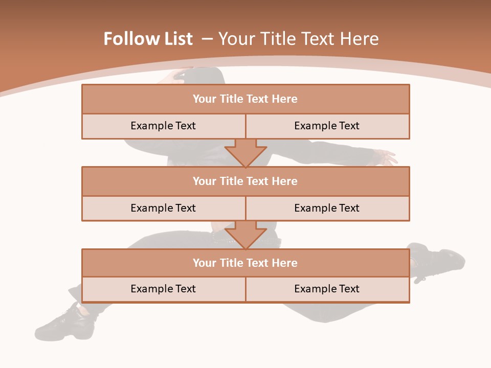 Dancer Macho Male PowerPoint Template