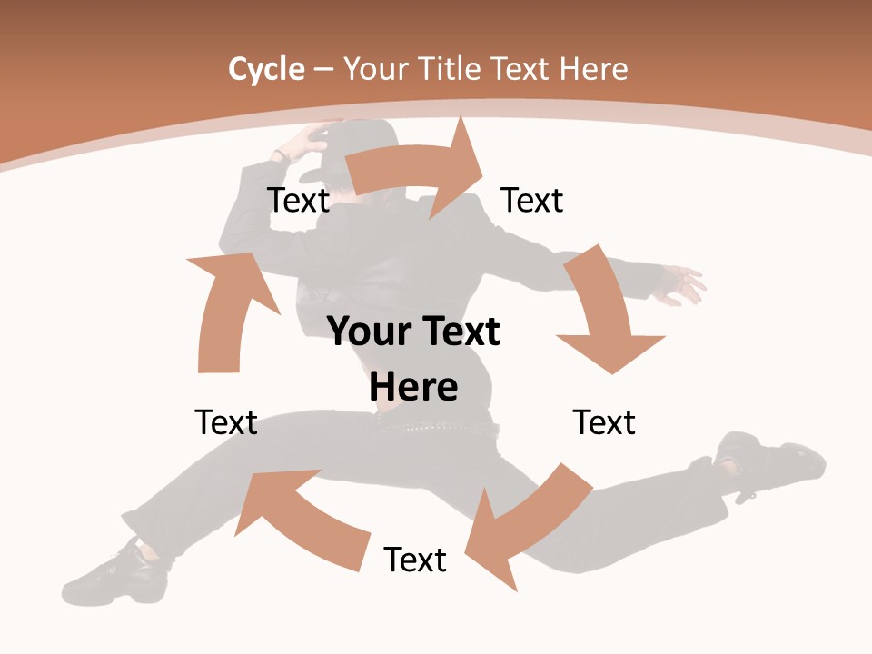 Dancer Macho Male PowerPoint Template