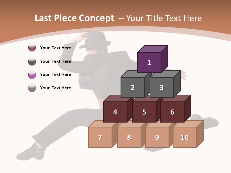 Dancer Macho Male PowerPoint Template