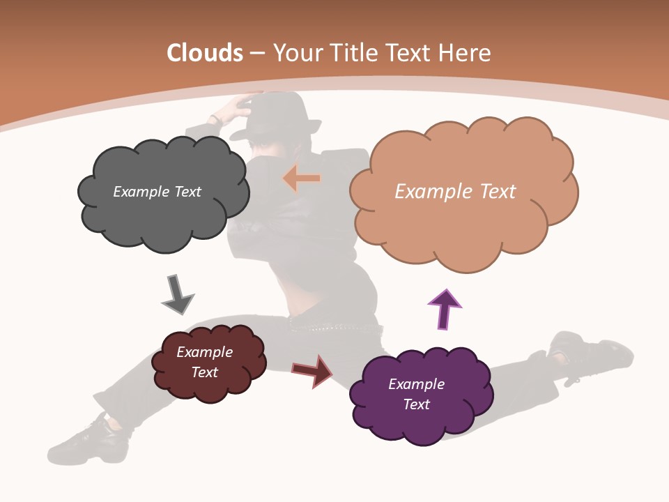 Dancer Macho Male PowerPoint Template