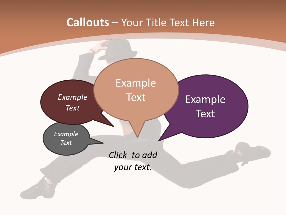 Dancer Macho Male PowerPoint Template