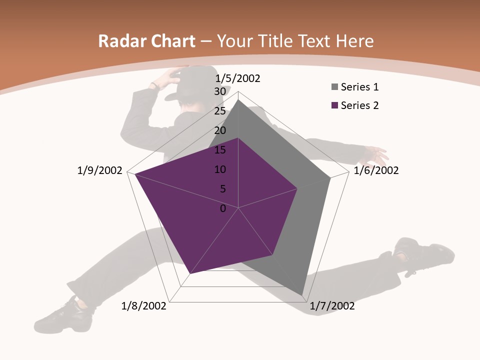 Dancer Macho Male PowerPoint Template