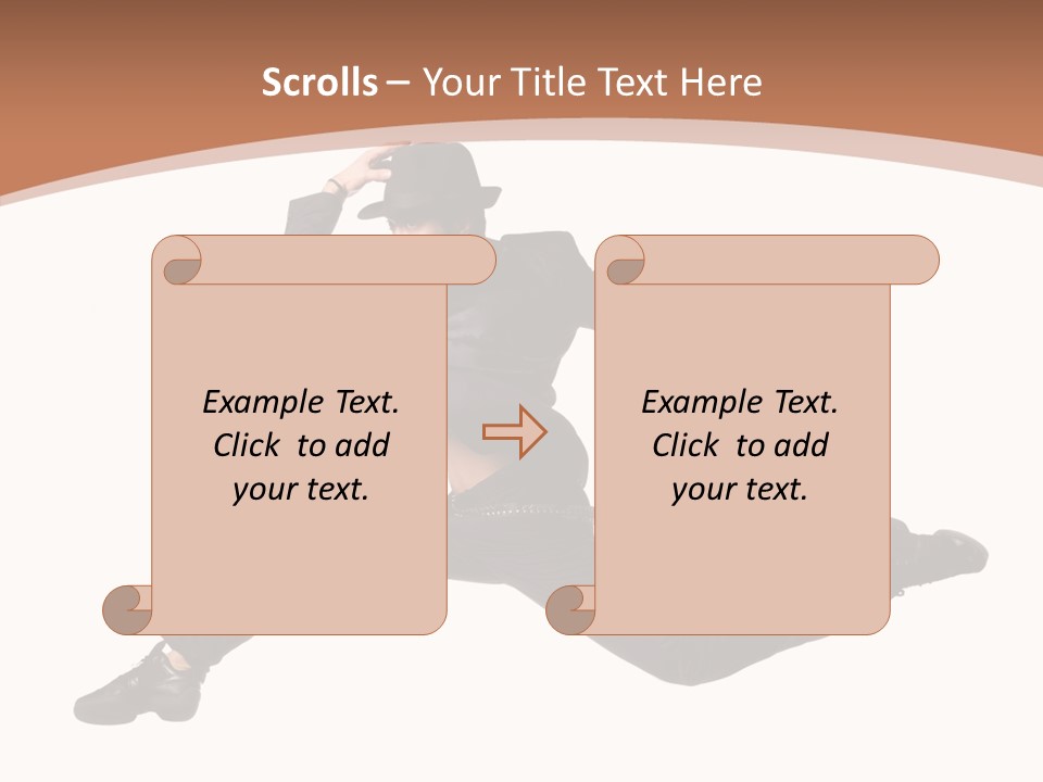 Dancer Macho Male PowerPoint Template