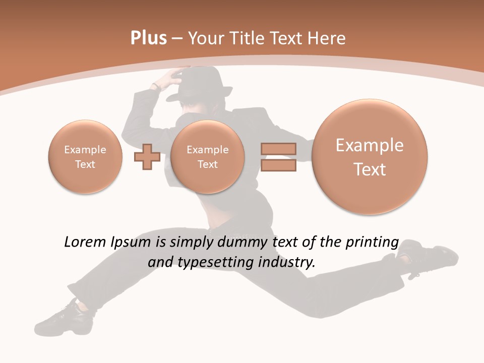 Dancer Macho Male PowerPoint Template