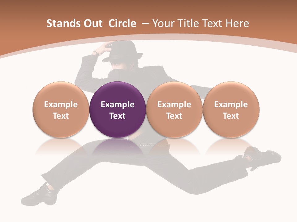 Dancer Macho Male PowerPoint Template