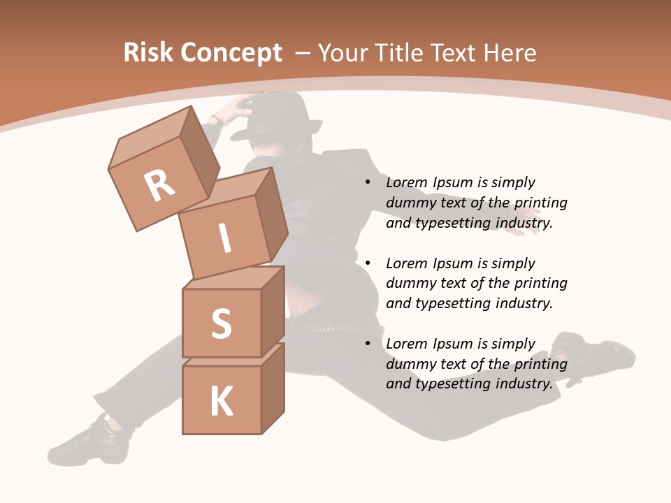 Dancer Macho Male PowerPoint Template