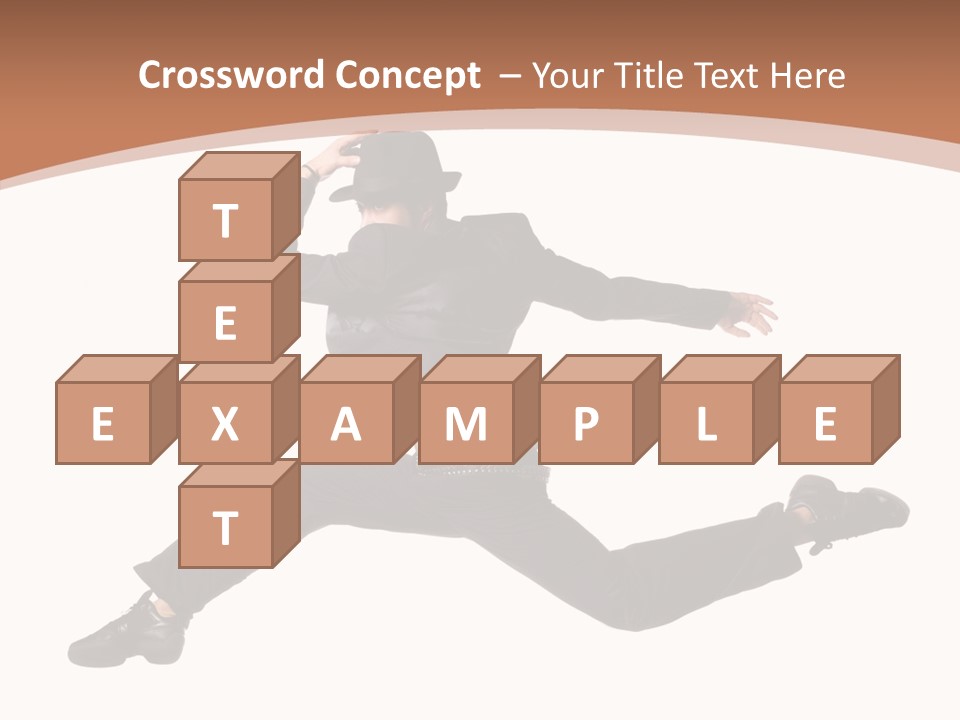 Dancer Macho Male PowerPoint Template