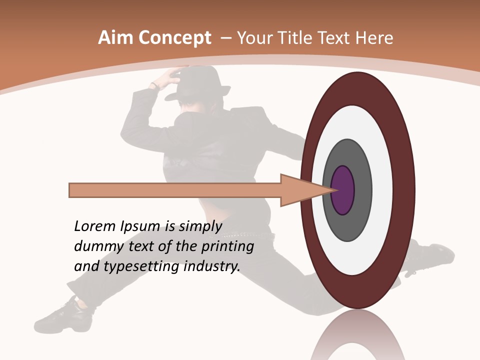 Dancer Macho Male PowerPoint Template