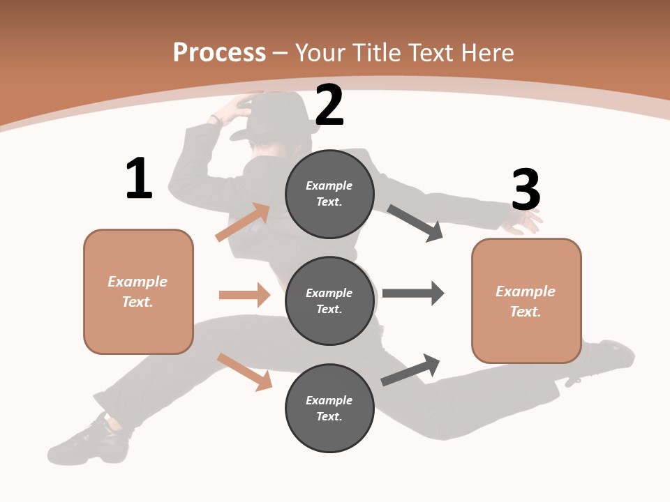 Dancer Macho Male PowerPoint Template