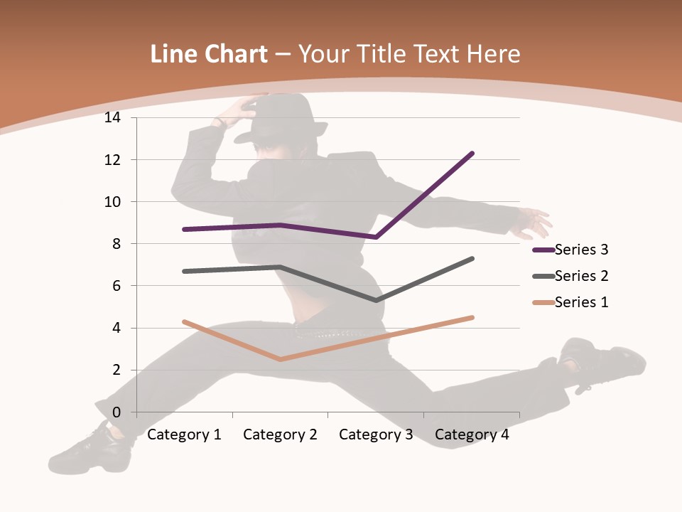 Dancer Macho Male PowerPoint Template